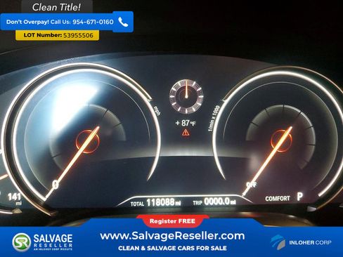 Used 2016 BMW 750i RWD image 12