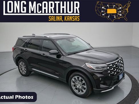Certified 2025 Ford Explorer Platinum AWD/4WD image 1