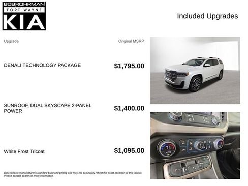 Used 2023 GMC Acadia Denali w/ Denali Technology Package image 4