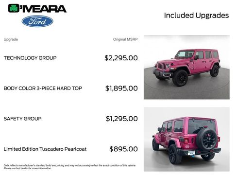 Used 2024 Jeep Wrangler Unlimited Sahara w/ Technology Group AWD/4WD image 4