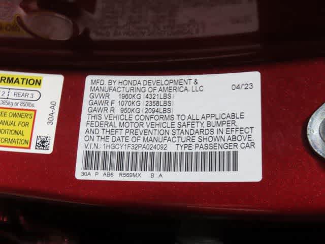 Used 2023 Honda Accord EX image 25