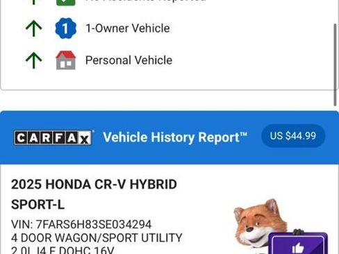Used 2025 Honda CR-V Sport-L image 4