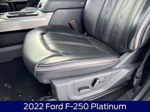 Used 2022 Ford F250 Platinum w/ Snow Plow Prep Package image 13