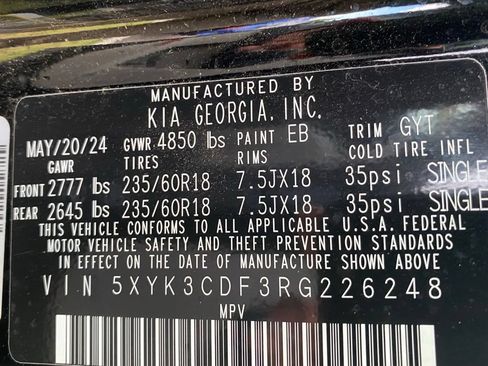 Certified 2024 Kia Sportage EX AWD/4WD image 30