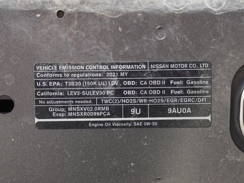 Certified 2021 Nissan Sentra SV image 24