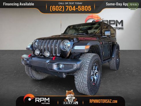 Used 2020 Jeep Wrangler Rubicon w/ LED Lighting Group AWD/4WD image 24