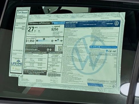 New 2025 Volkswagen GTI SE image 25