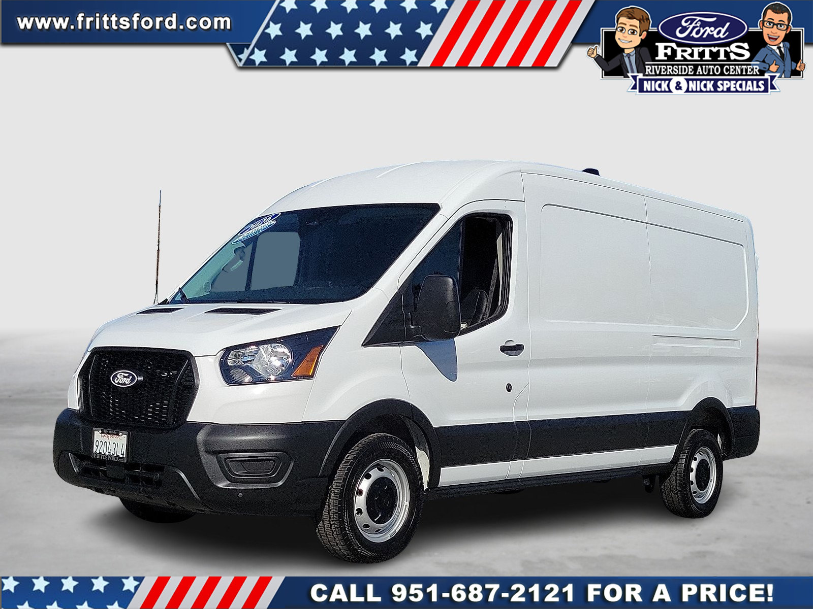 Certified 2026 Ford Transit 250 148 Medium Roof w/ Load Area Protection Package RWD image 1