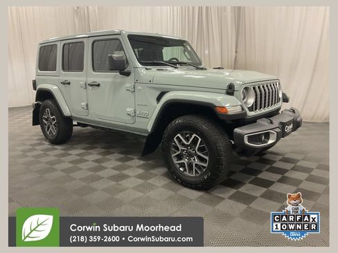 Used 2024 Jeep Wrangler Unlimited Sahara AWD/4WD image 1