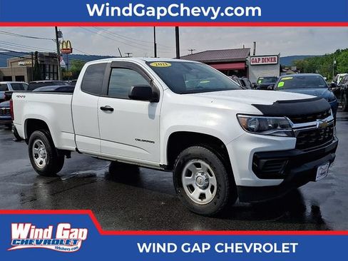 Certified 2021 Chevrolet Colorado W/T w/ WT Convenience Package AWD/4WD image 1
