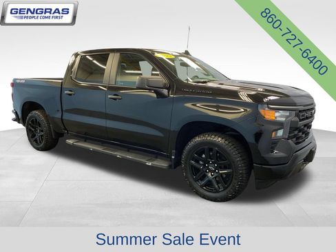 Used 2023 Chevrolet Silverado 1500 Custom w/ LPO, Dark Essentials Package AWD/4WD image 11