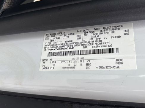 Used 2021 Ford Transit 350 XL image 30