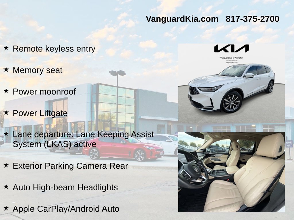 Used 2025 Acura MDX w/ Technology Package FWD image 12