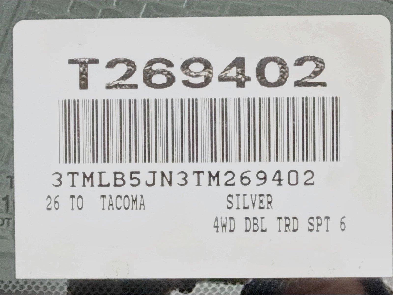 Certified 2026 Toyota Tacoma SR5 AWD/4WD image 40