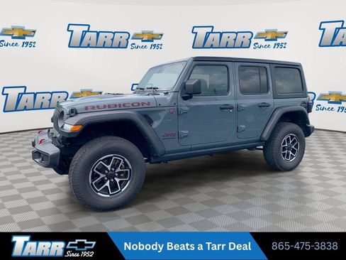 Used 2025 Jeep Wrangler Unlimited Rubicon AWD/4WD image 1