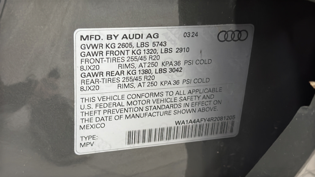 Used 2024 Audi SQ5 Premium w/ Convenience Package AWD/4WD image 28
