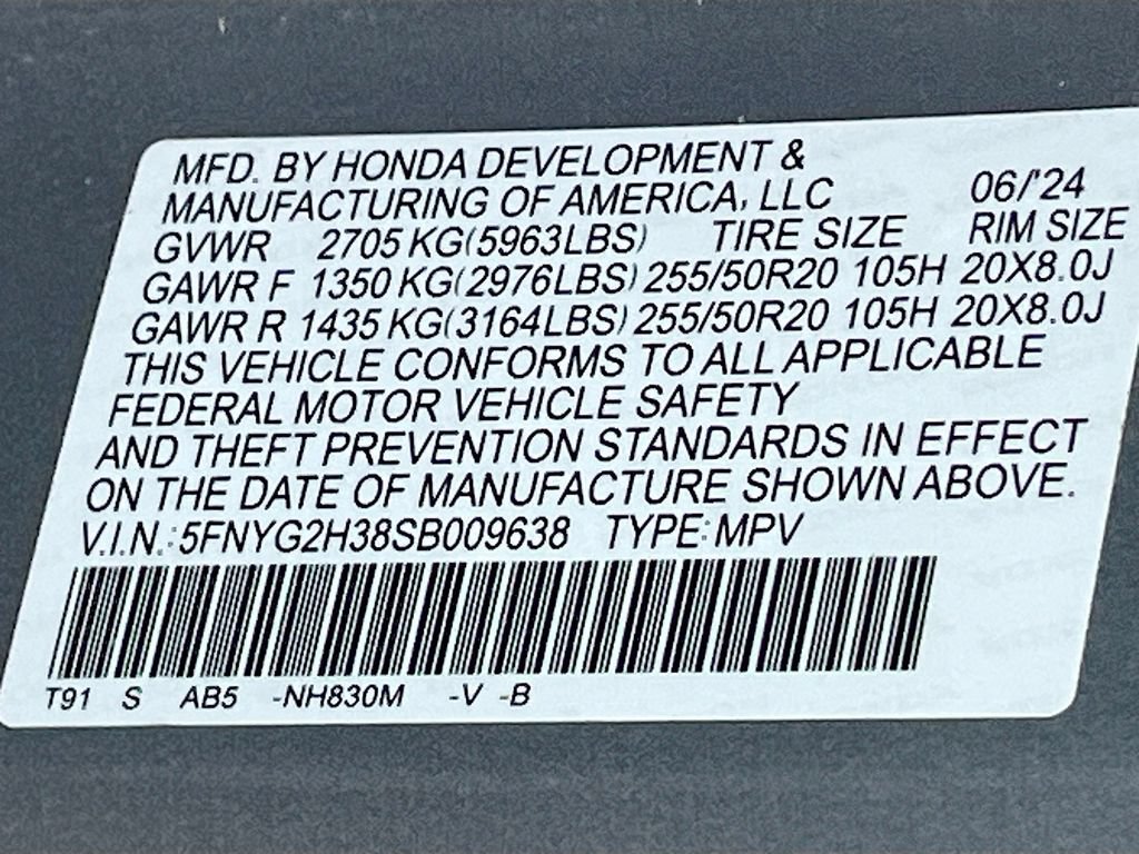 Used 2025 Honda Pilot Sport image 30