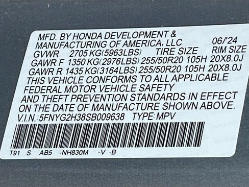 Used 2025 Honda Pilot Sport image 30