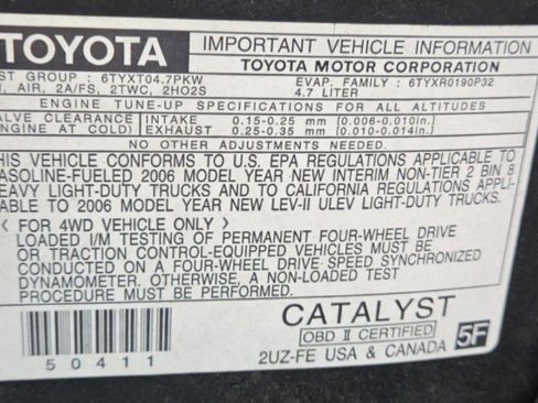 Used 2006 Toyota Sequoia Limited image 12