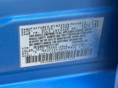 Used 2024 Nissan Sentra SV w/ All-Weather Package FWD image 37