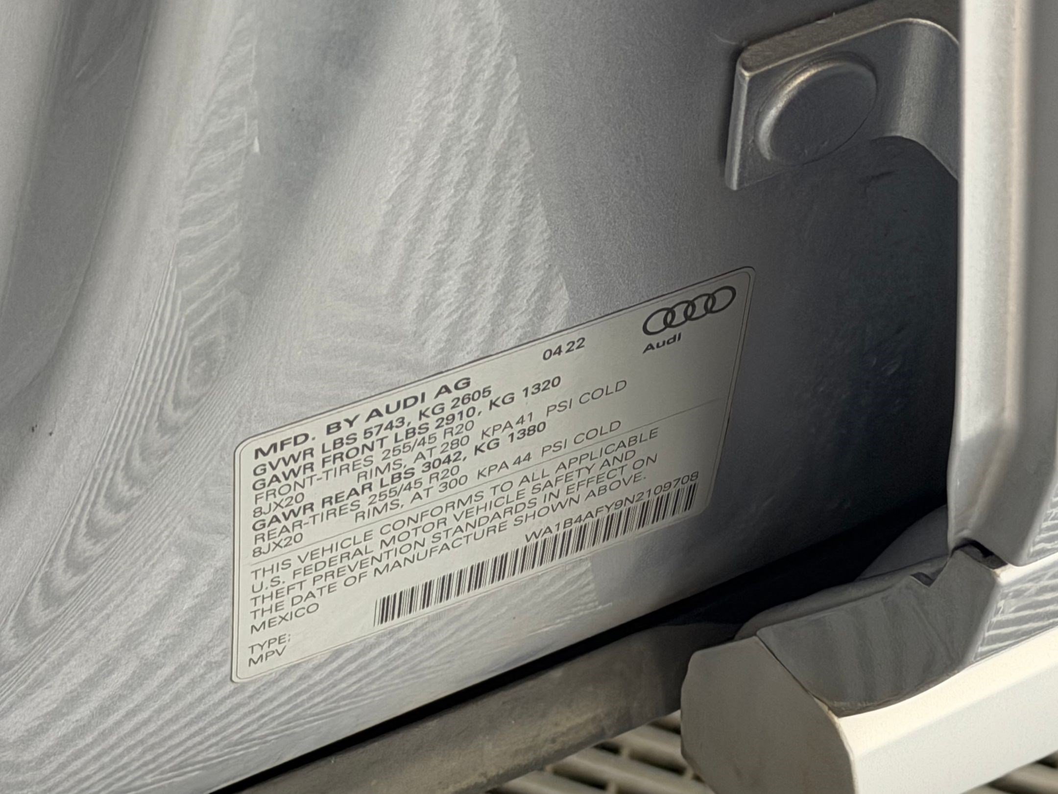 Used 2022 Audi SQ5 Premium Plus AWD/4WD image 27