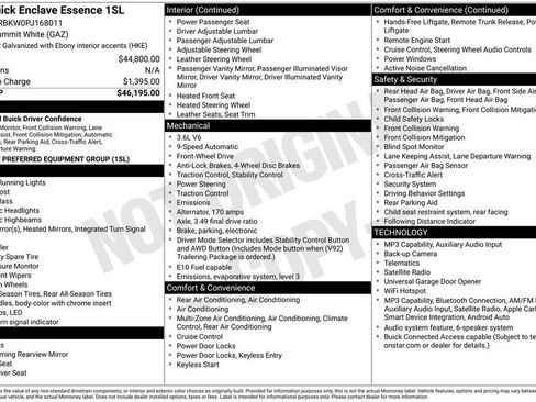 Certified 2023 Buick Enclave Essence FWD image 52