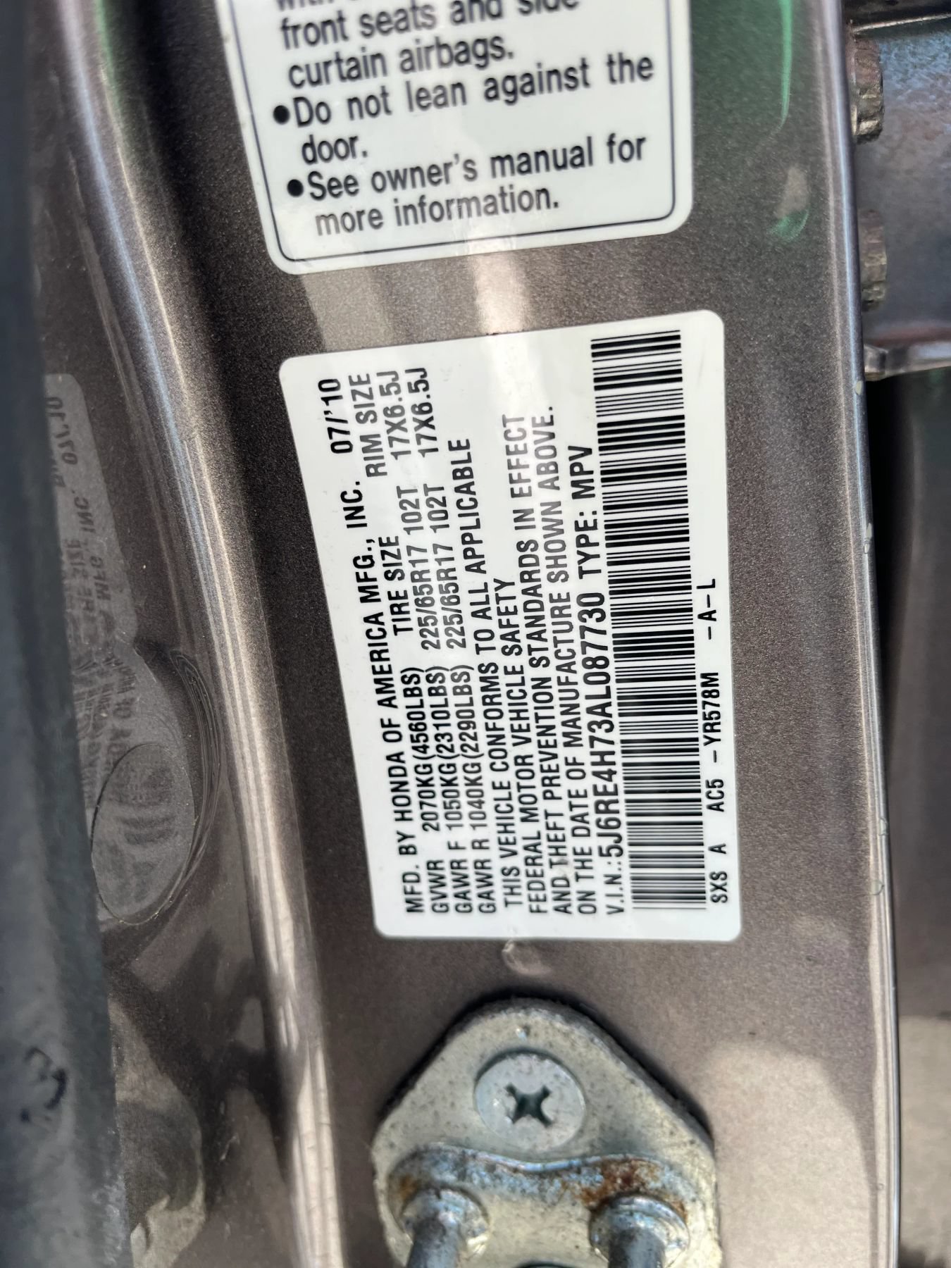 Used 2010 Honda CR-V EX-L image 31