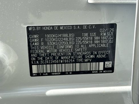 Used 2026 Honda HR-V Sport image 38