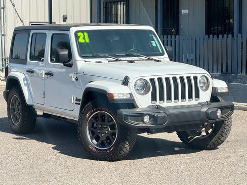 Used 2021 Jeep Wrangler Unlimited Sport AWD/4WD image 2