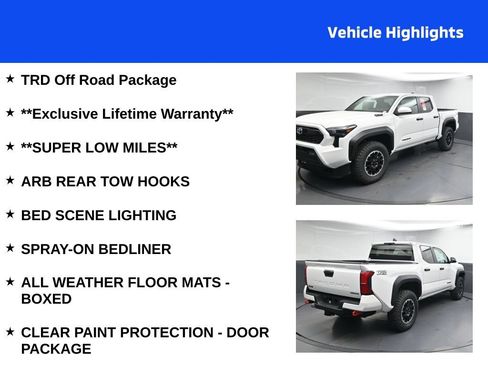 Used 2025 Toyota Tacoma TRD Off-Road AWD/4WD image 4