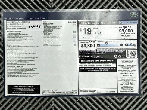 New 2026 Land Rover Range Rover SE image 35