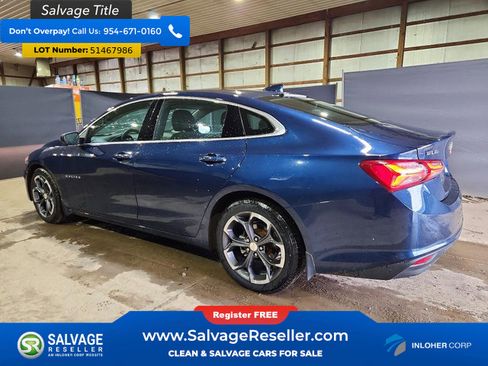 Used 2022 Chevrolet Malibu LT w/ LPO, Floor Liner Package FWD image 3