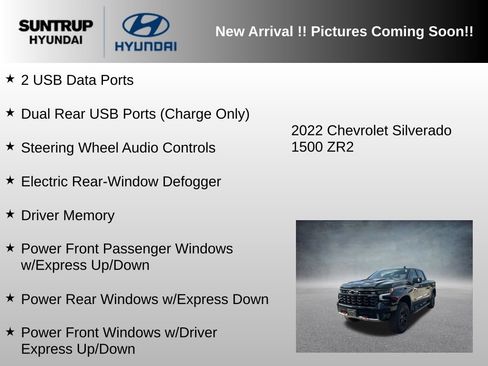 Used 2022 Chevrolet Silverado 1500 ZR2 w/ Technology Package AWD/4WD image 11