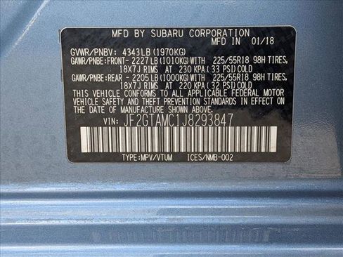 Used 2018 Subaru Crosstrek 2.0i Limited w/ 50th Anniversary Edition AWD/4WD image 25