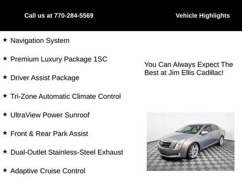 Used 2017 Cadillac XTS Premium Luxury w/ Driver Assist Package image 5