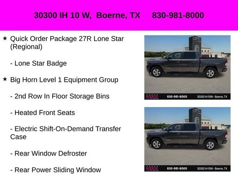 Used 2024 RAM 1500 Lone Star AWD/4WD image 10