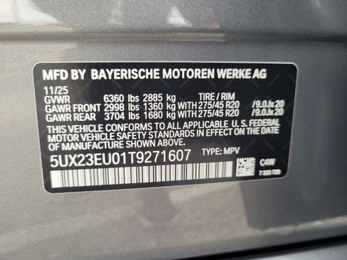 New 2026 BMW X5 xDrive40i w/ M Sport Package image 19