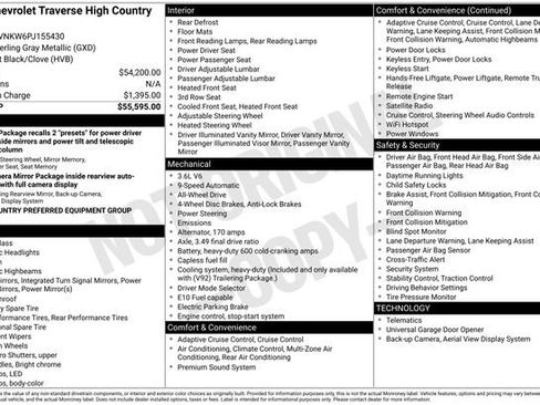 Used 2023 Chevrolet Traverse High Country image 5