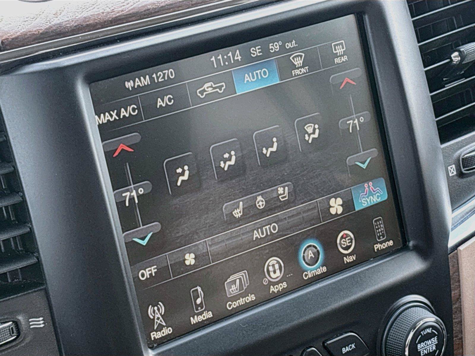 Used 2017 RAM 1500 Laramie Longhorn AWD/4WD image 9