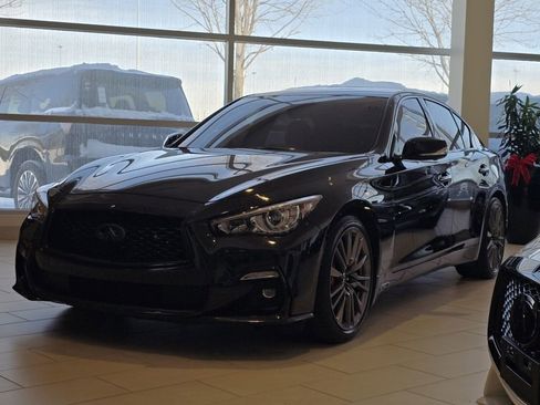 Used 2023 INFINITI Q50 Red Sport 400 w/ Black Opal Edition image 14
