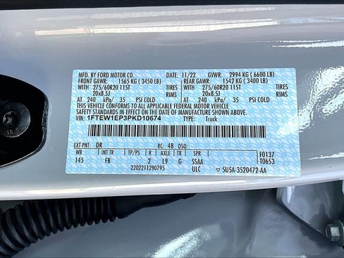 Certified 2023 Ford F150 XLT w/ Equipment Group 302A High image 33