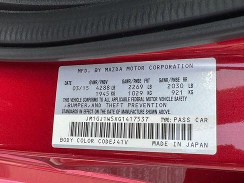 Used 2016 MAZDA MAZDA6 Grand Touring w/ GT Technology Package FWD image 28