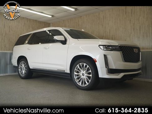 Used 2021 Cadillac Escalade Premium Luxury w/ Driver Assist Tech Package AWD/4WD image 1