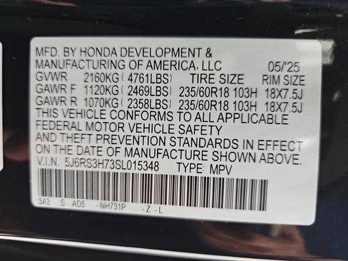 Used 2025 Honda CR-V EX-L image 51
