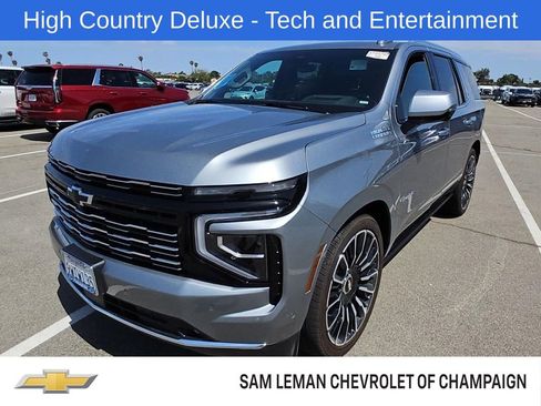 Used 2025 Chevrolet Tahoe High Country AWD/4WD image 1
