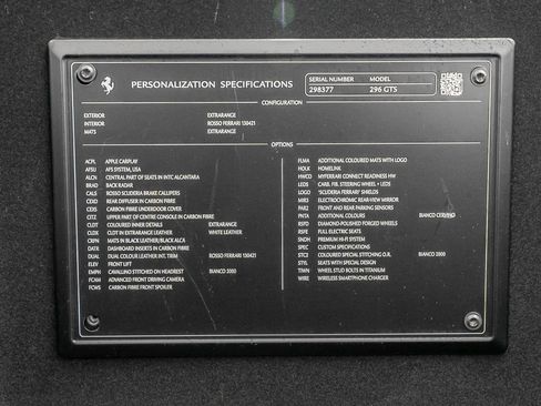 Certified 2023 Ferrari 296 GTS RWD image 41