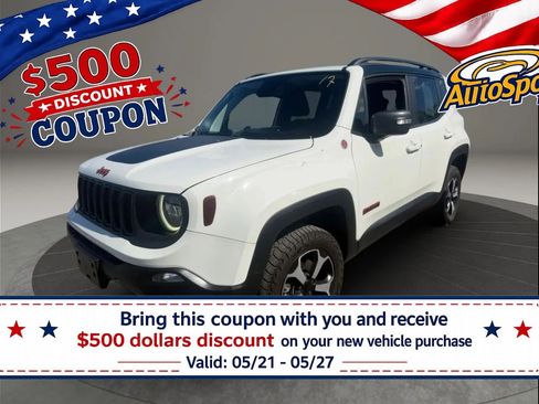 Used 2019 Jeep Renegade Trailhawk w/ LED Lighting Group AWD/4WD image 1
