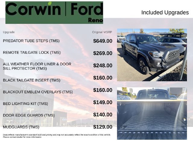 Used 2021 Toyota Tacoma TRD Sport AWD/4WD image 3