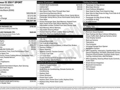 New 2026 Lexus IS 350 F Sport w/ Handling Package