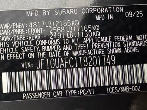 New 2026 Subaru Impreza 2.0i Sport image 40